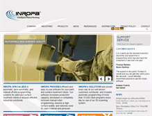 Tablet Screenshot of inropa.com